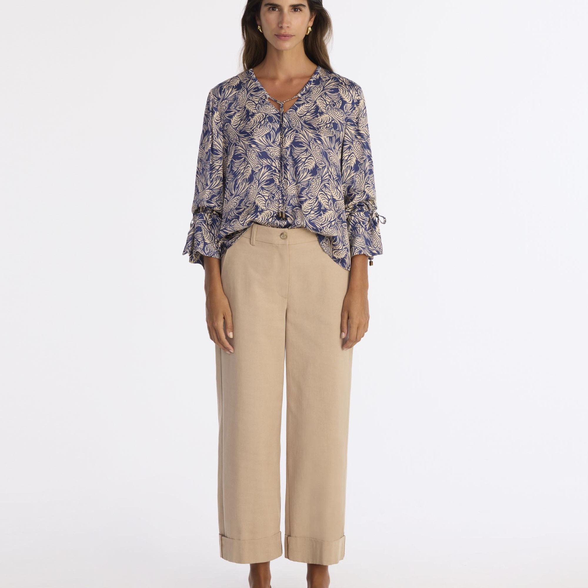 YARGICI Regular V Yaka Uzun Kol Bluz