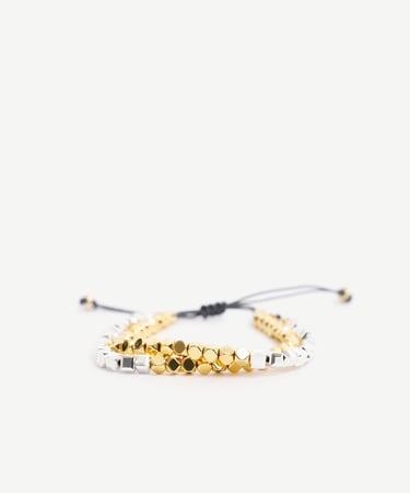  YARGICI Hematit Detaylı Ayarlanabilir Bileklik Seti