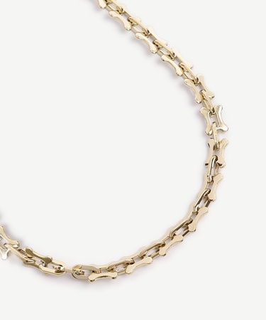  YARGICI Uzun Gold Zincir Kolye