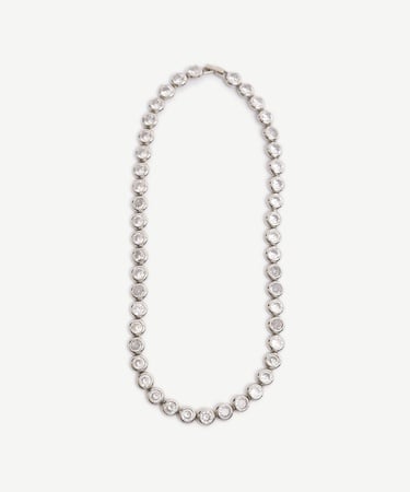  YARGICI Yuvarlak Kesim Cam Kolye