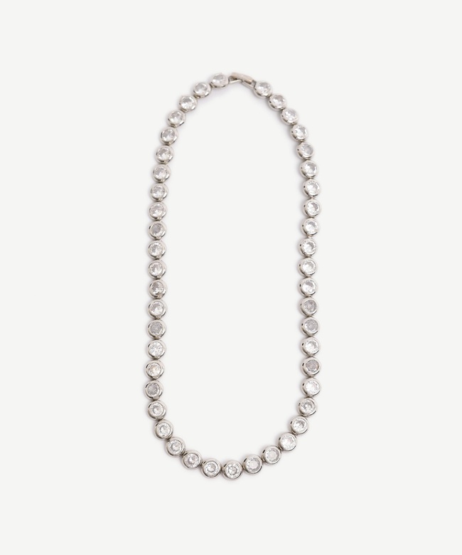  YARGICI Yuvarlak Kesim Cam Kolye