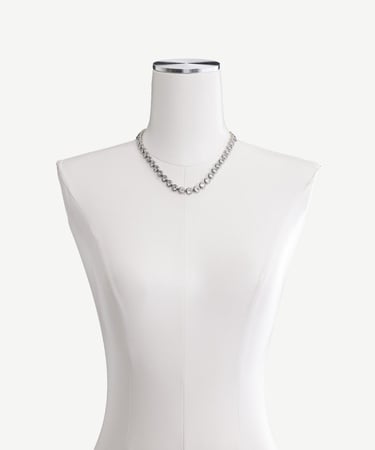  YARGICI Yuvarlak Kesim Cam Kolye