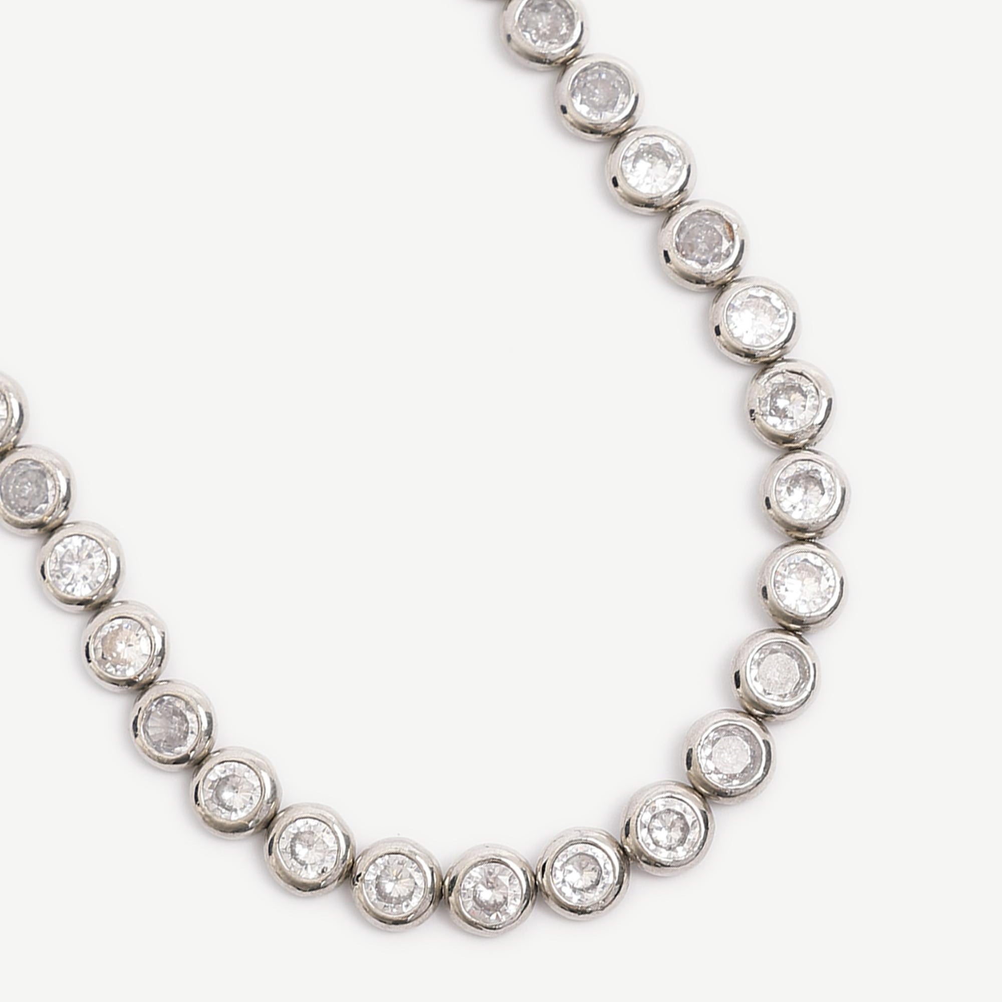 YARGICI Yuvarlak Kesim Cam Kolye