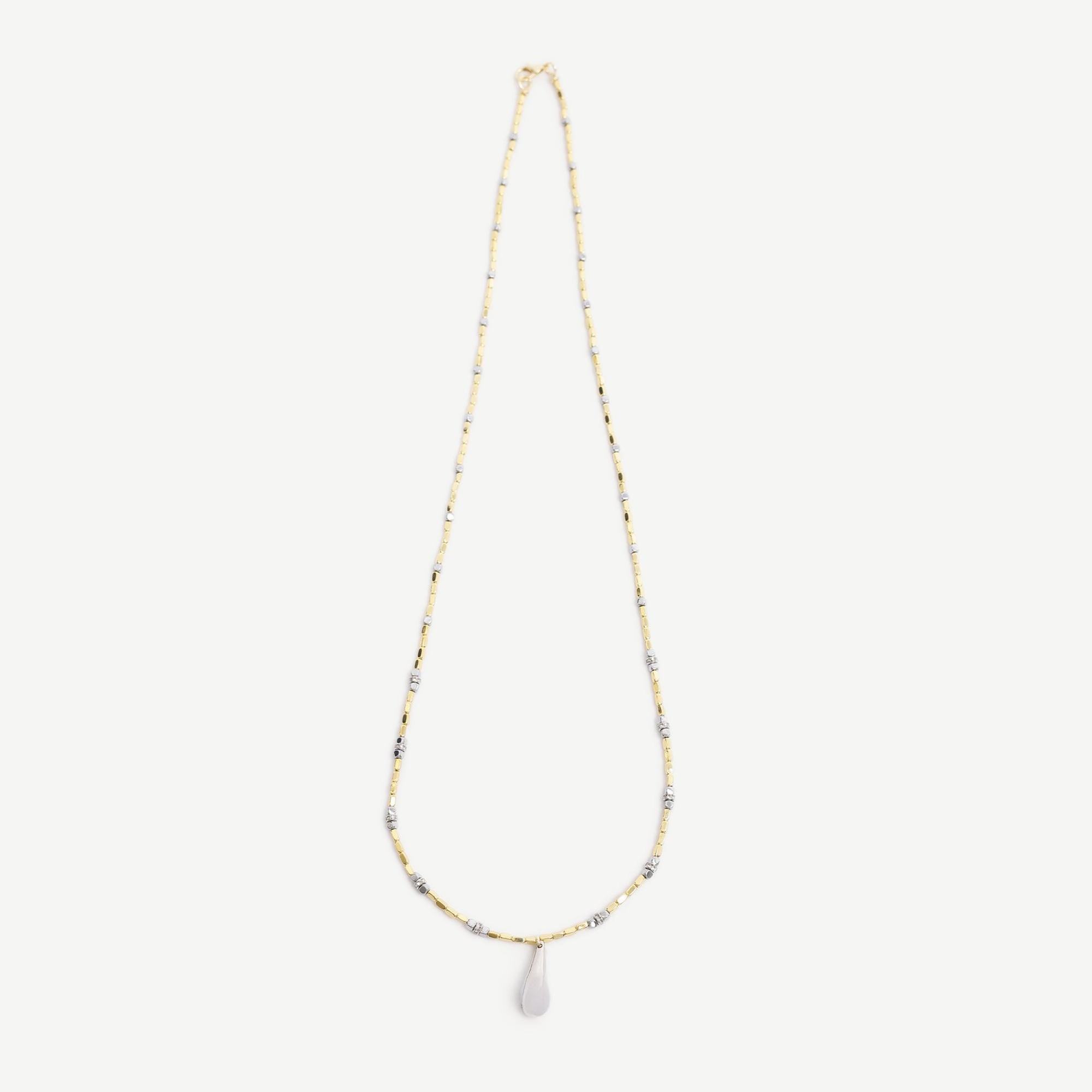 YARGICI Hematit İçerikli Uzun Kolye