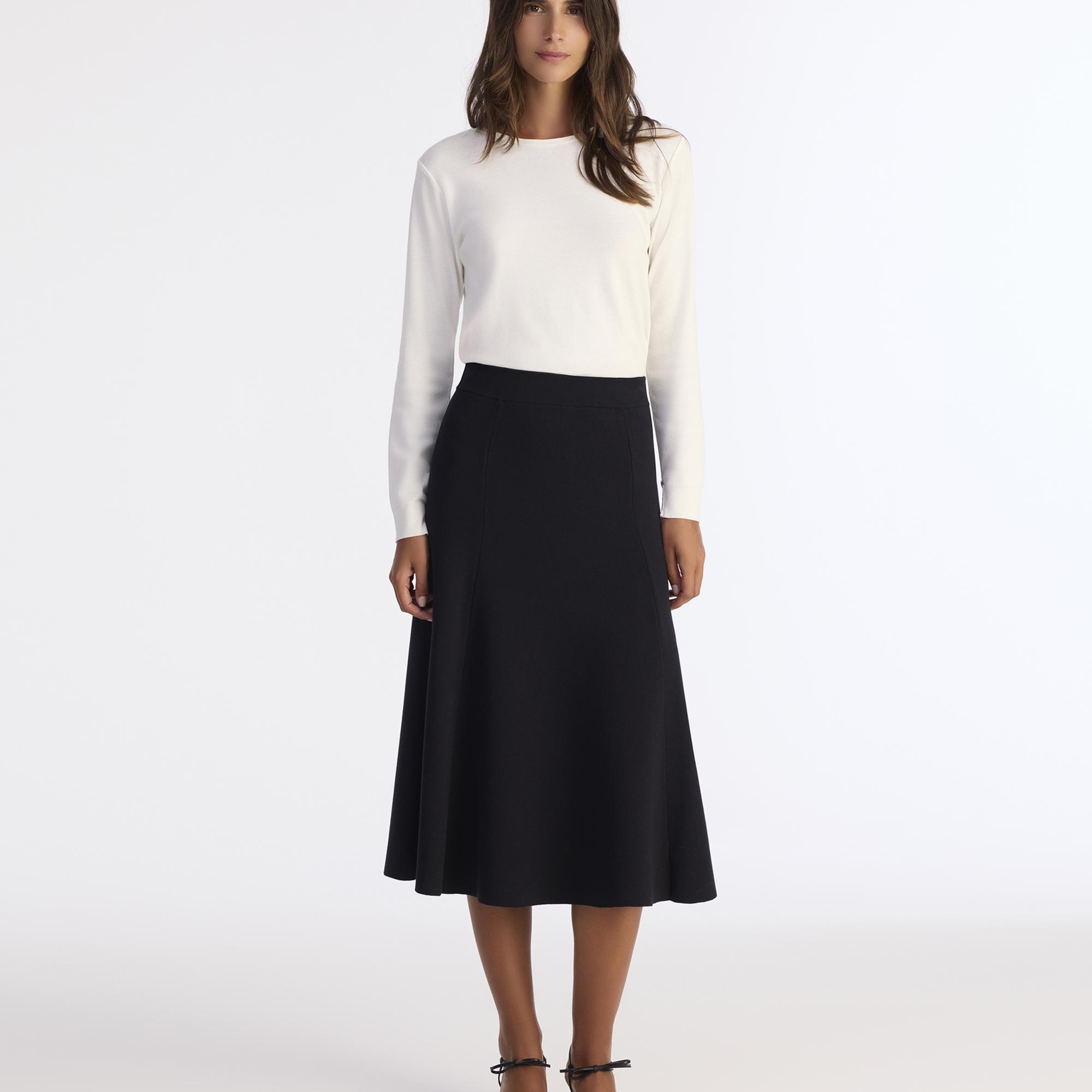 YARGICI Volanlı Midi Etek