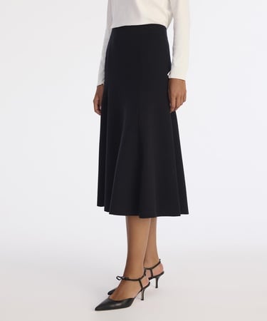  YARGICI Volanlı Midi Etek