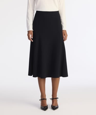  YARGICI Volanlı Midi Etek