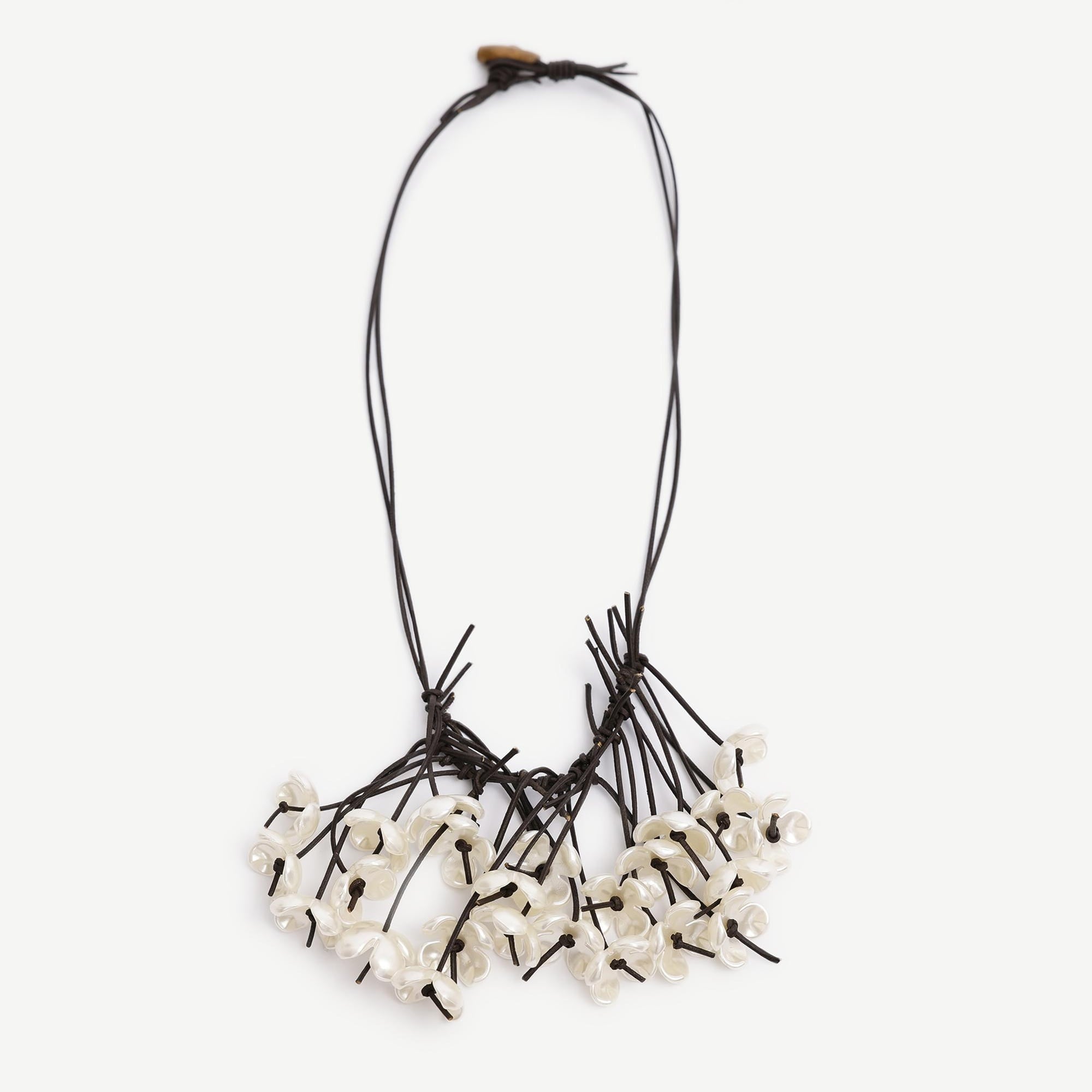 YARGICI Çiçek Detaylı Uzun Kolye