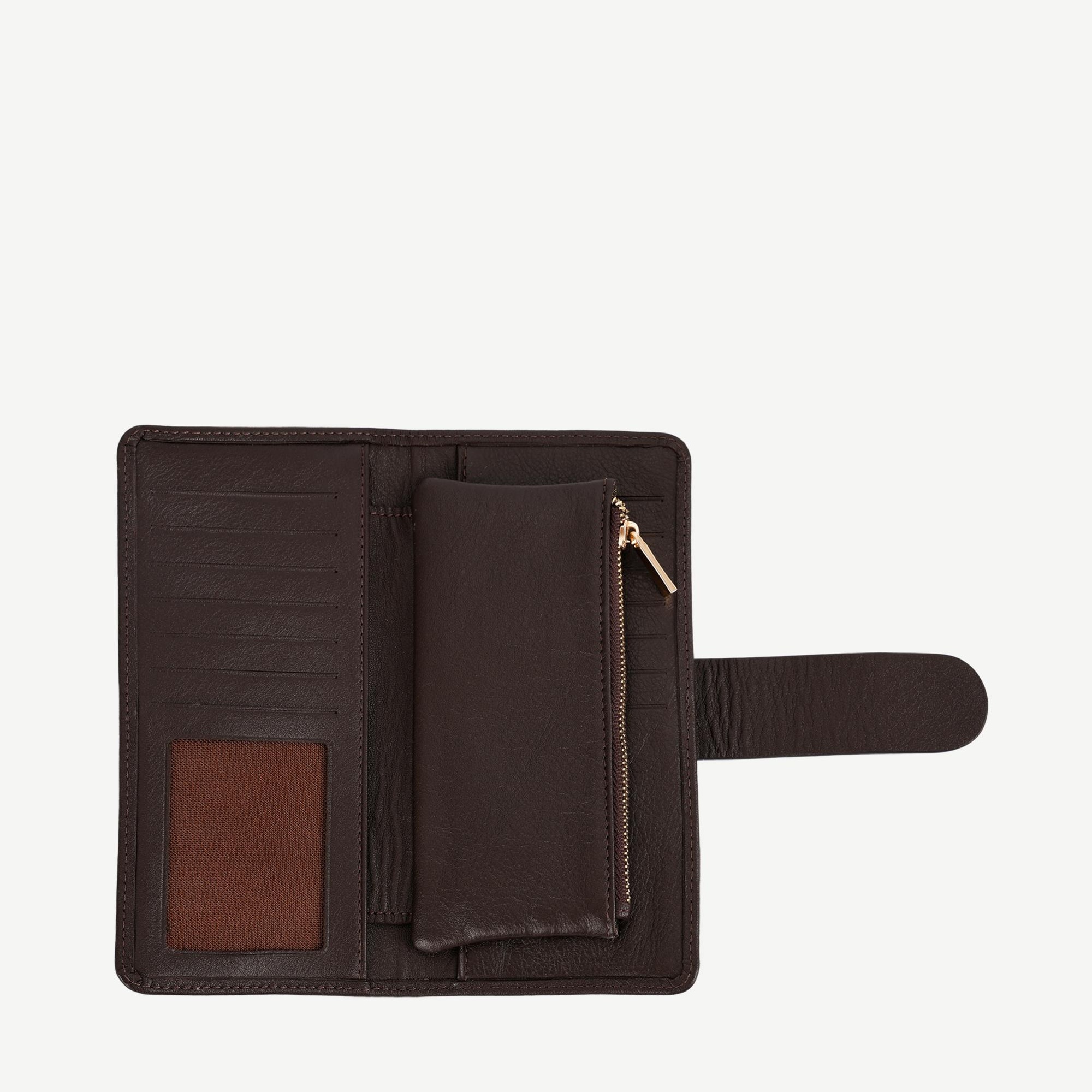 YARGICI Kapama Detaylı Deri Cüzdan