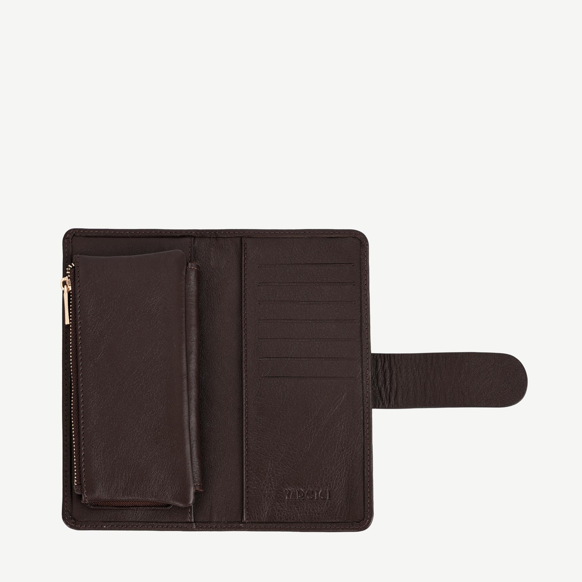 YARGICI Kapama Detaylı Deri Cüzdan