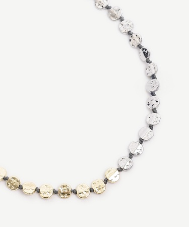  YARGICI Gold Ve Silver Detaylı Kolye