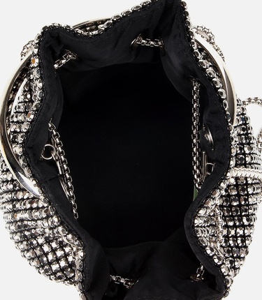  Kadın Gri Taşlı Portföy Çanta