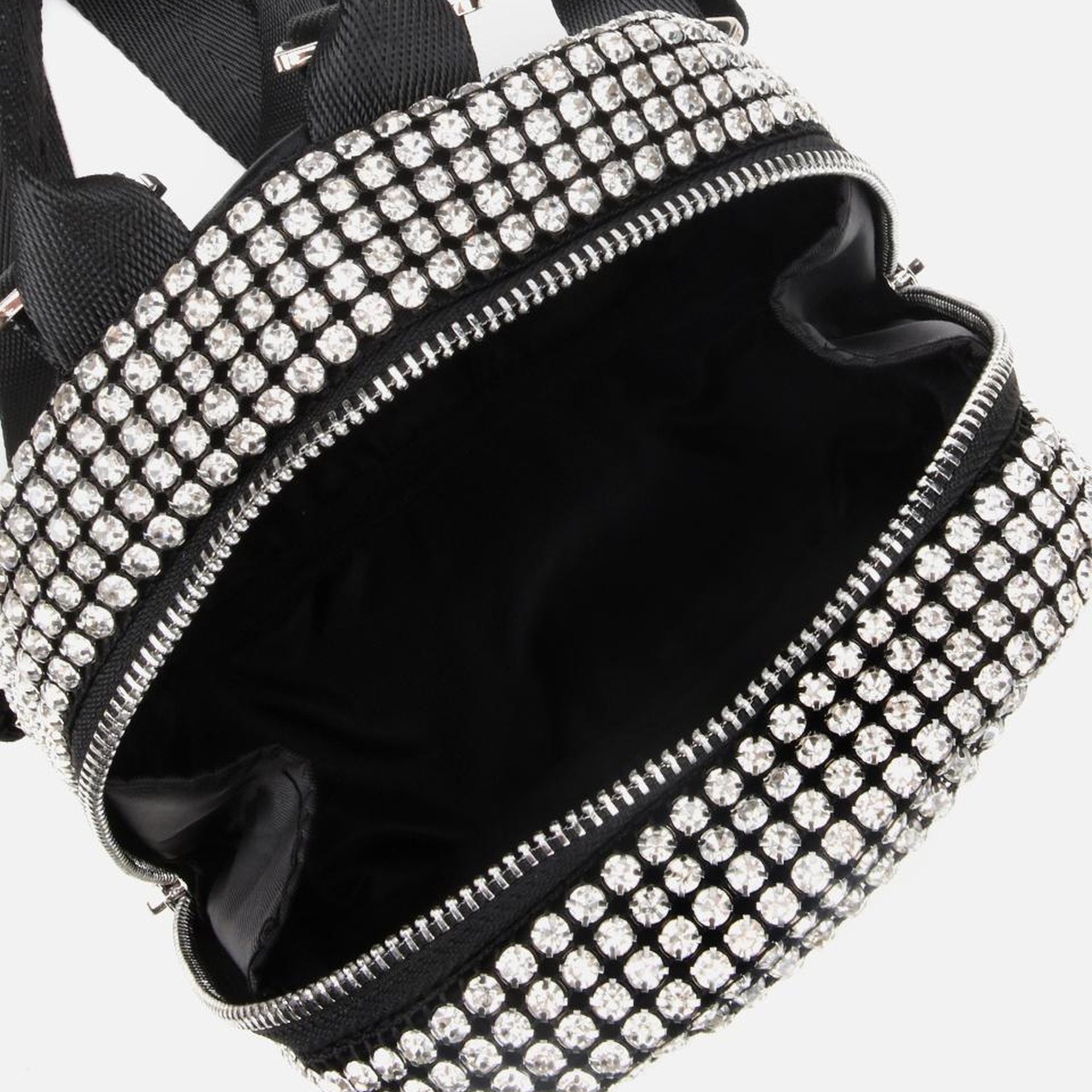 Kadın Gri Taşlı Sırt Çantası