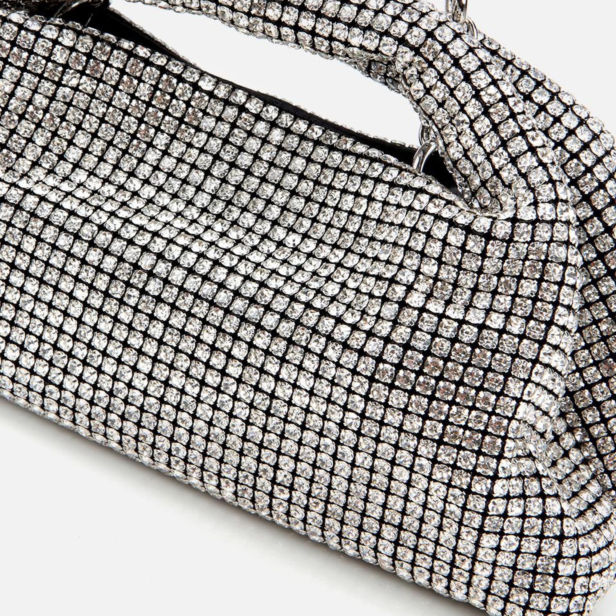 Kadın Lame Taşlı Portföy Çanta