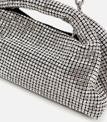  Kadın Lame Taşlı Portföy Çanta