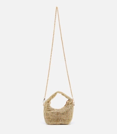  Kadın Gold Taşlı Portföy Çanta