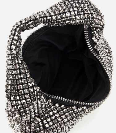  Kadın Gri Taşlı Portföy Çanta