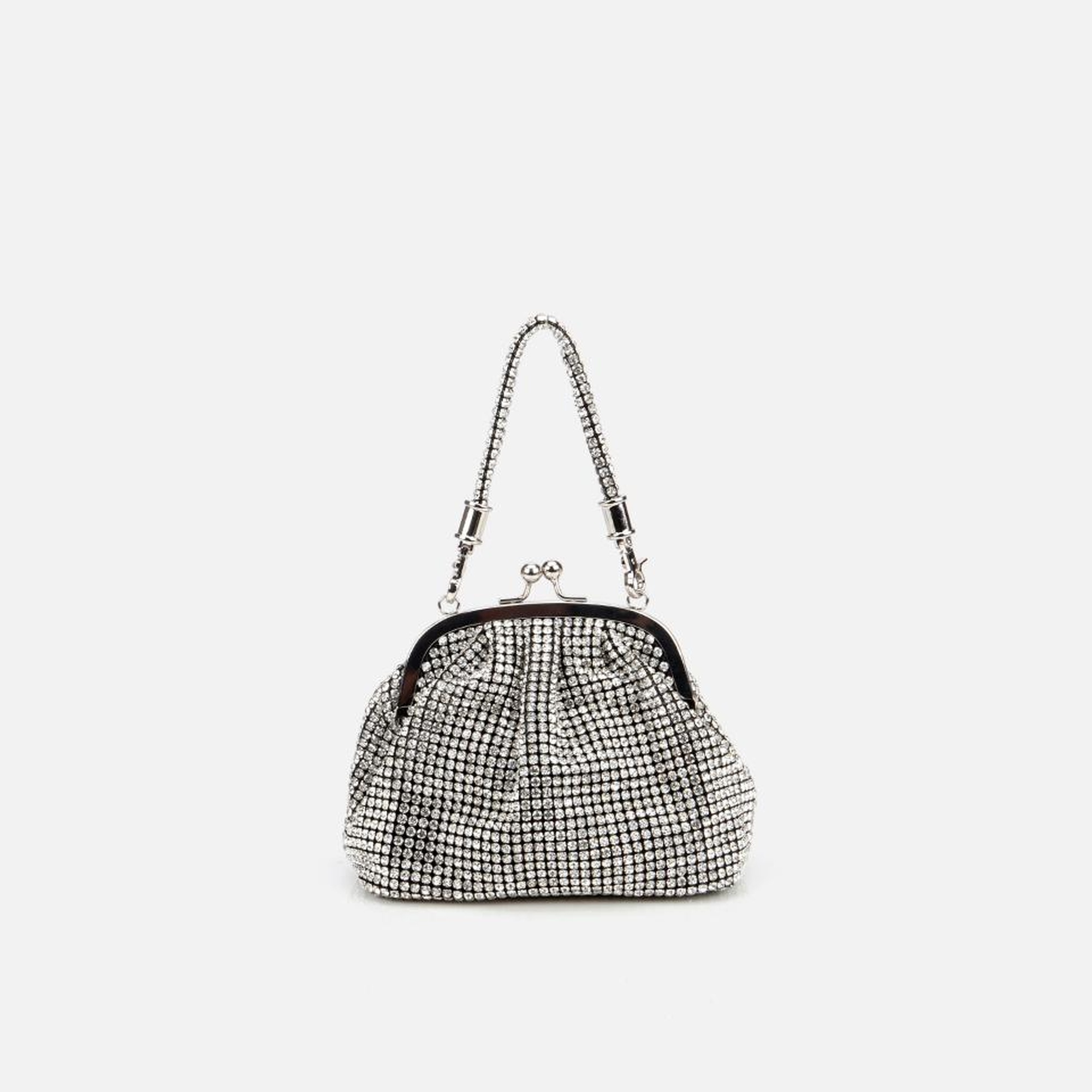 Kadın Lame Taşlı Portföy Çanta