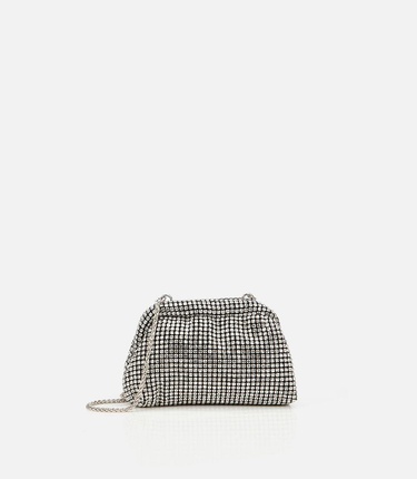  Kadın Siyah Taşlı Portföy Çanta