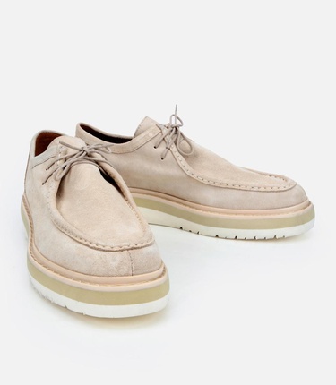  Erkek Süet Deri Bej Hafif Tabanlı Günlük Ayakkabı