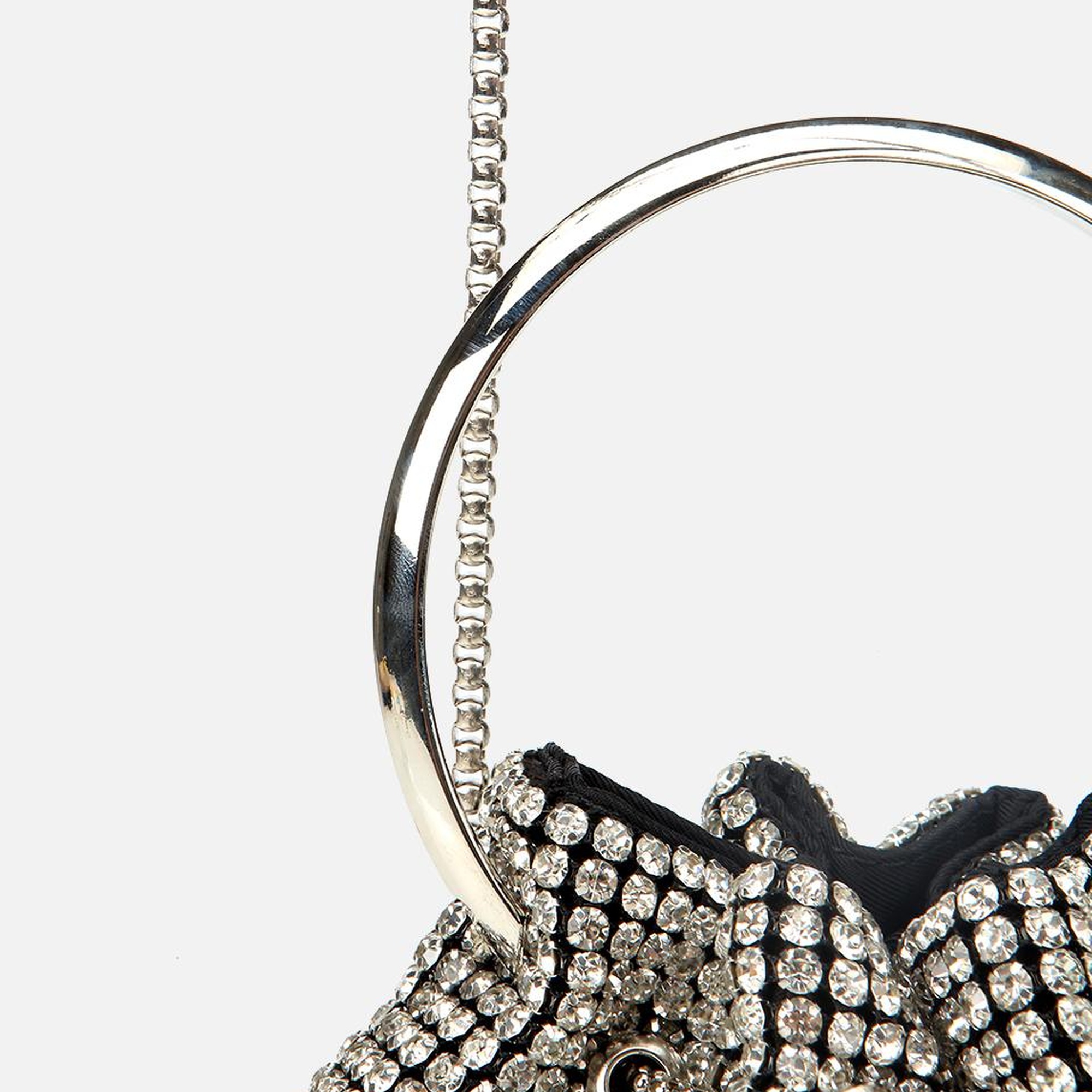 Kadın Lame Taşlı Portföy Çanta