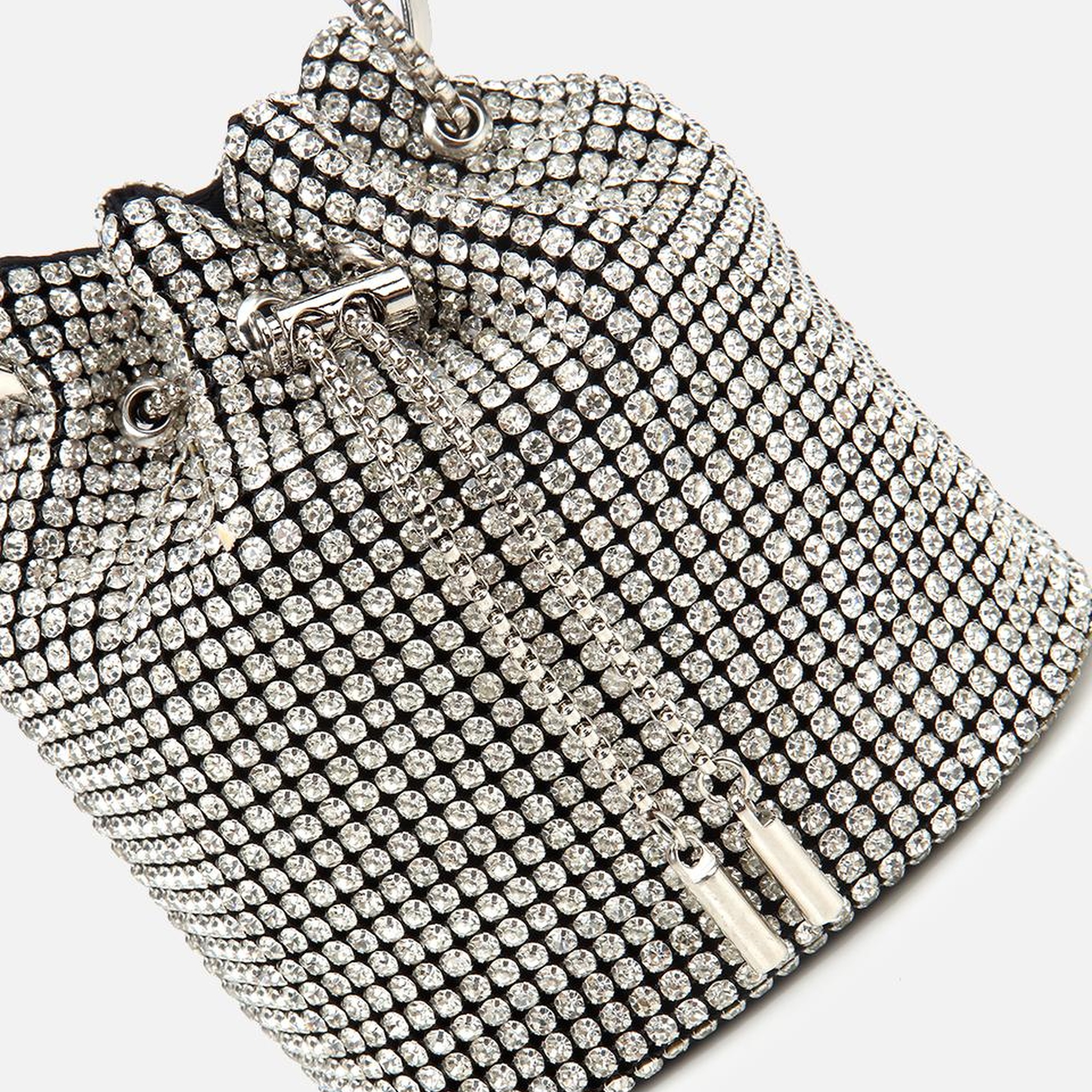 Kadın Lame Taşlı Portföy Çanta