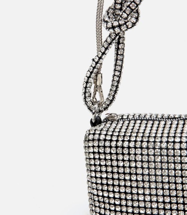  Kadın Siyah Taşlı Portföy Çanta