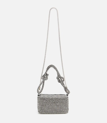  Kadın Siyah Taşlı Portföy Çanta