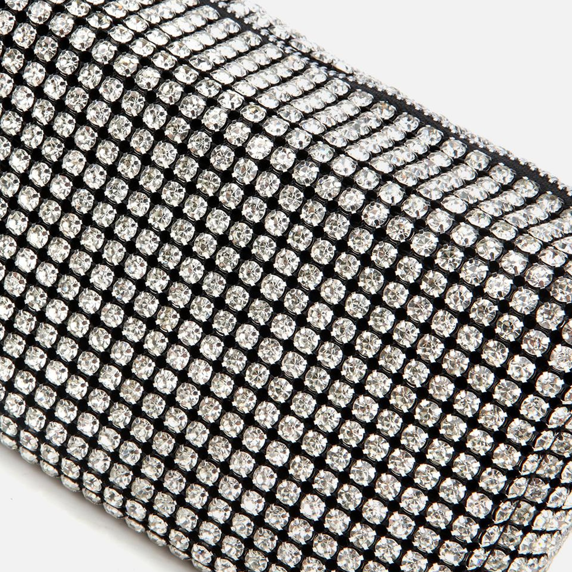 Kadın Siyah Taşlı Portföy Çanta