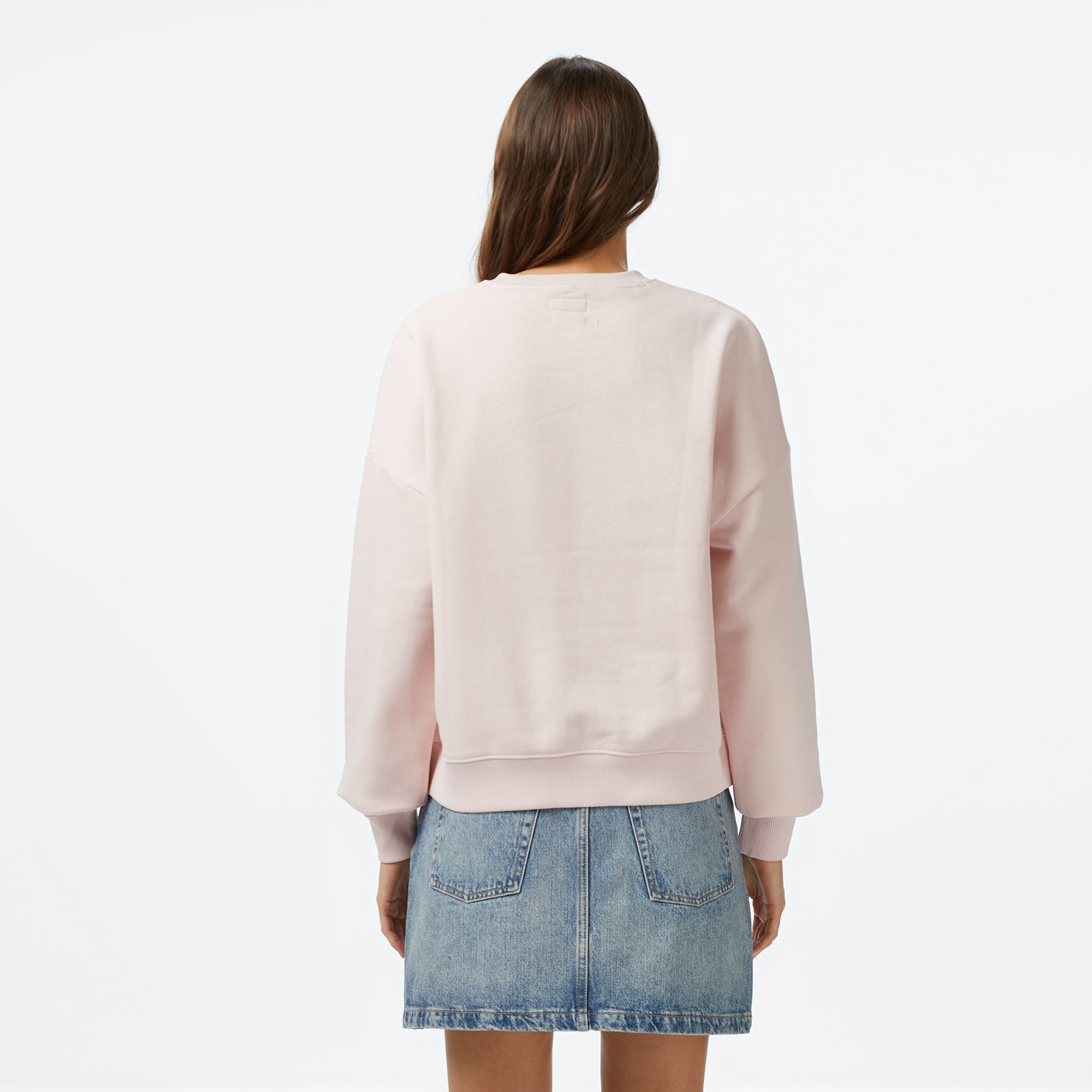 Guess Kadın Pembe Sweatshirt