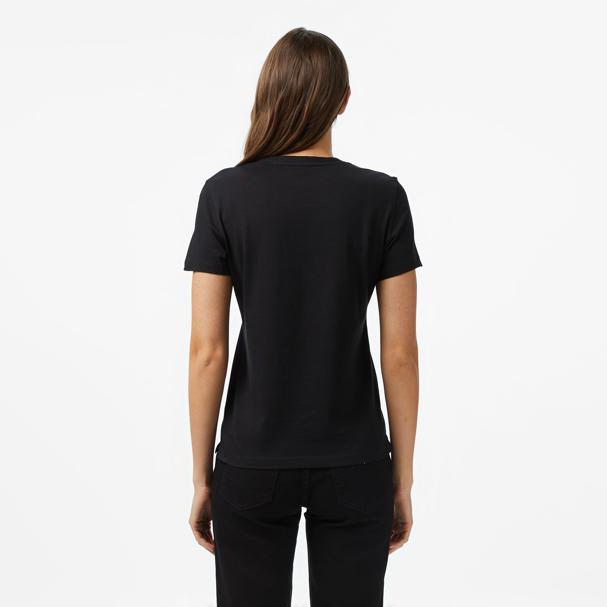 Guess Kadın Siyah T-Shirt