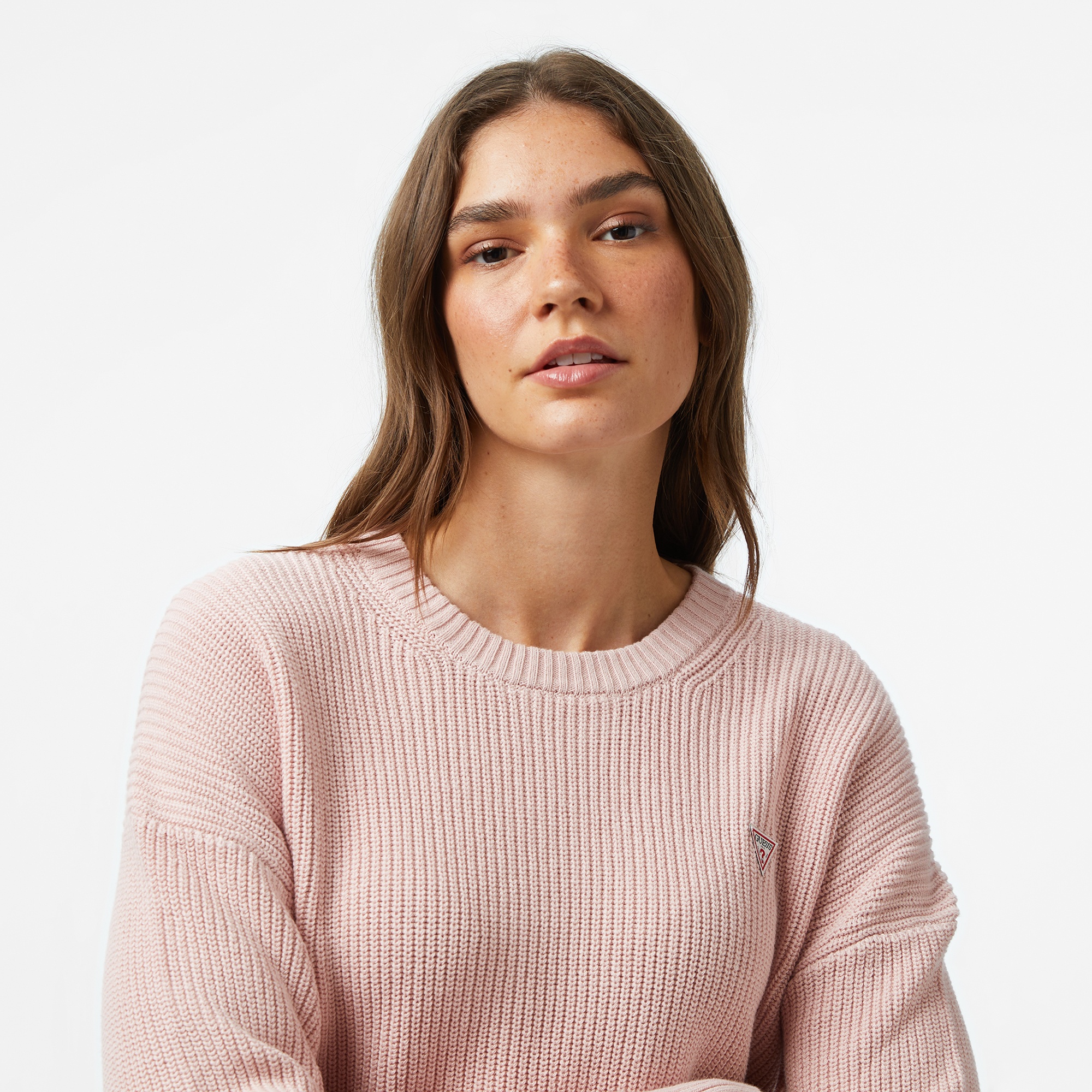 Guess Kadın Pembe Kazak