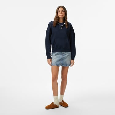  Guess Kadın Lacivert Sweatshirt