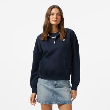  Guess Kadın Lacivert Sweatshirt