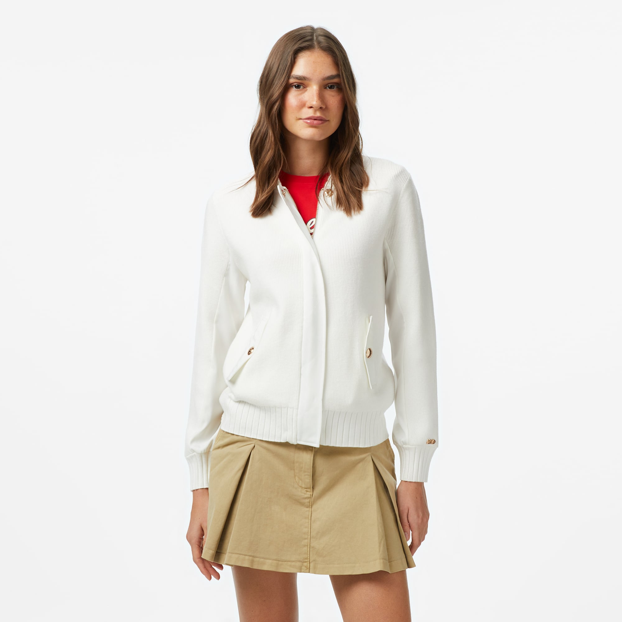  Liu Jo Kadın Beyaz Triko