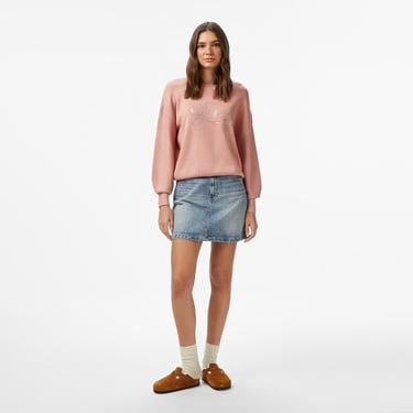  Guess Kadın Pembe Kazak