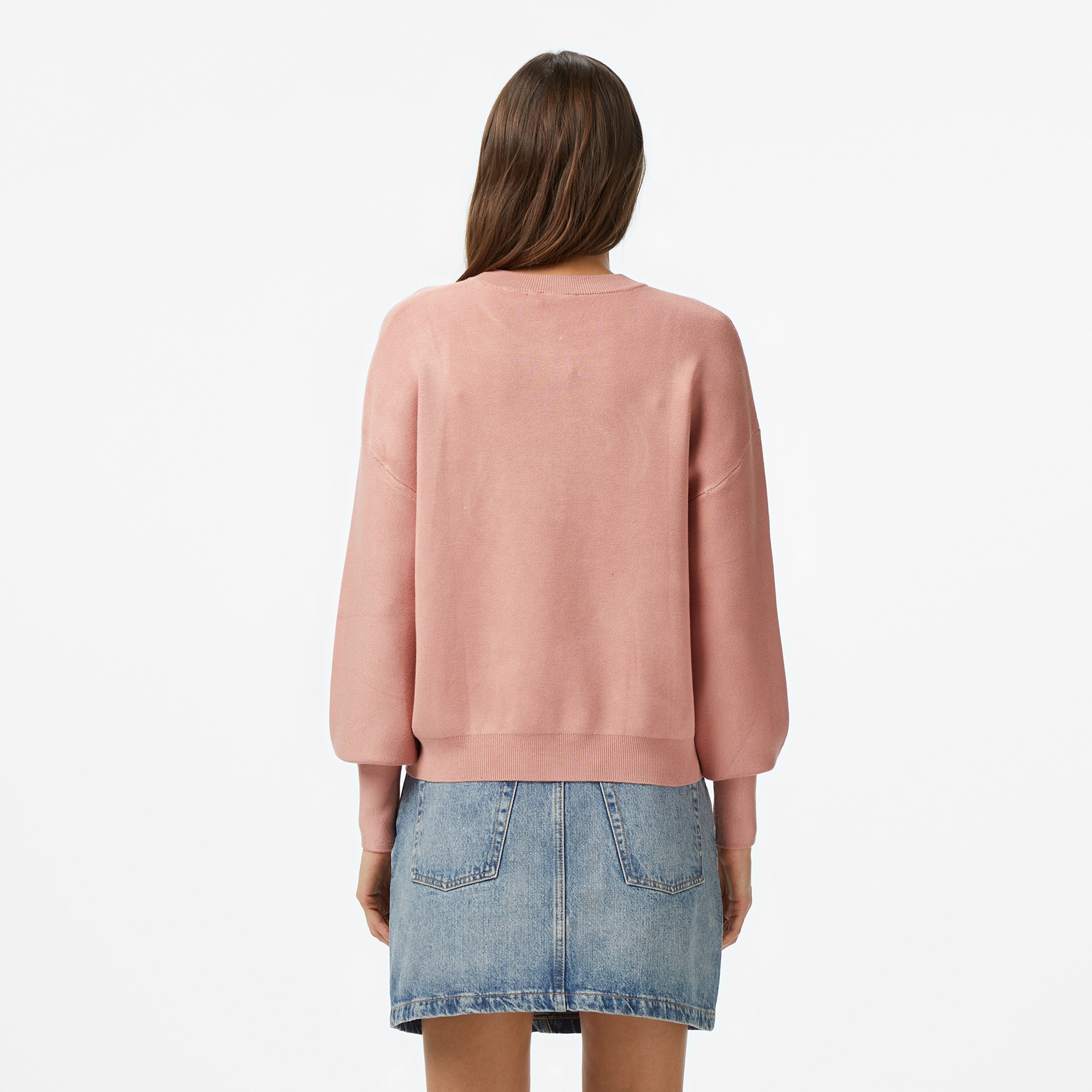 Guess Kadın Pembe Kazak