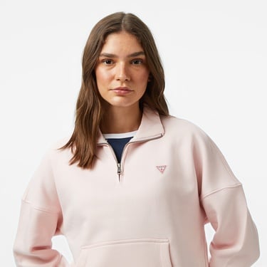  Guess Kadın Pembe Sweatshirt