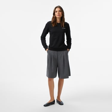  Karl Lagerfeld Kadın Siyah Sweatshirt