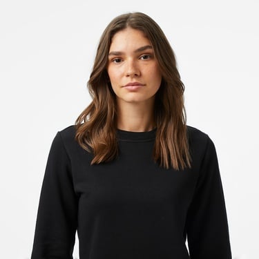  Karl Lagerfeld Kadın Siyah Sweatshirt