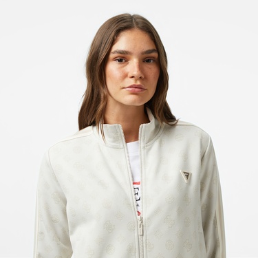  Guess Peony Kadın Beyaz Sweatshirt