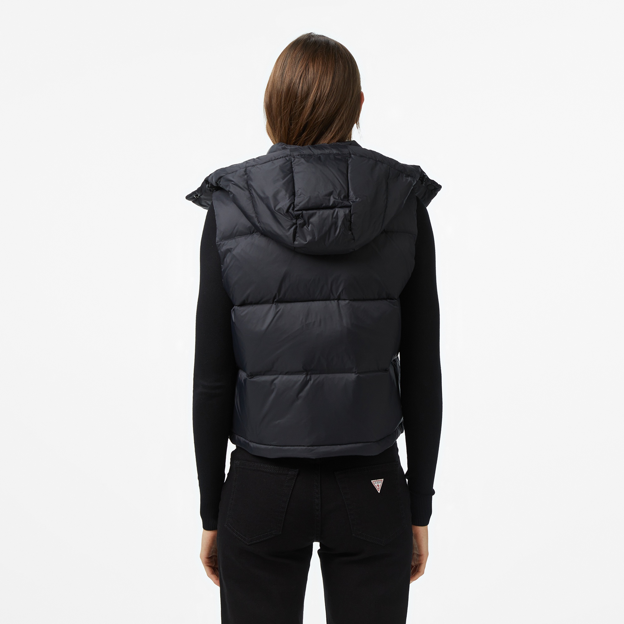 Calvin Klein Essential Midweight Puffer Kadın Siyah Yelek