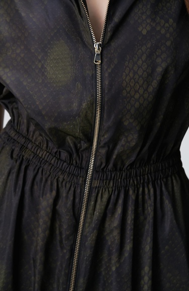  Network Kadın Haki Elbise