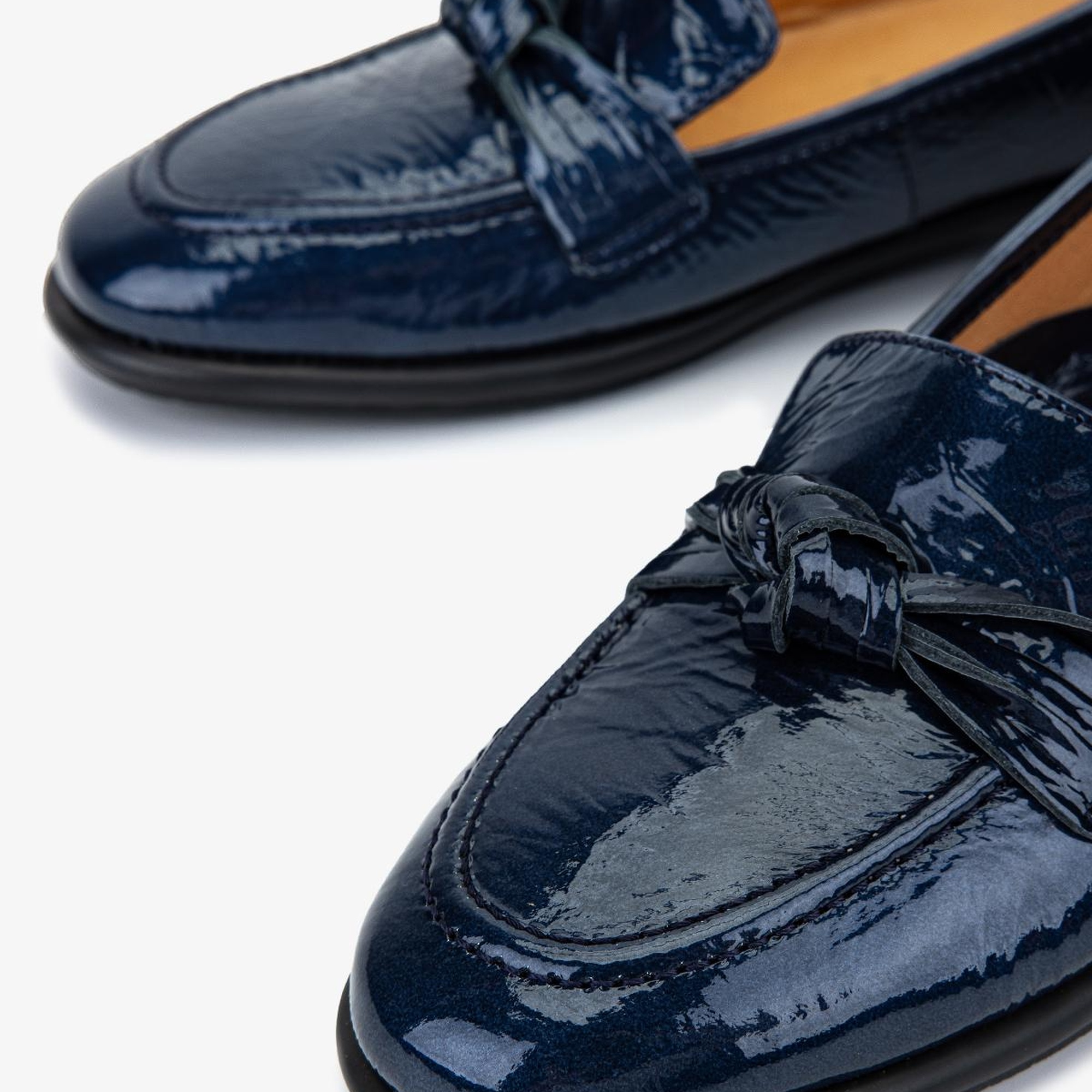 Valmenti Kadın Lacivert Hakiki Deri Casual Ayakkabı