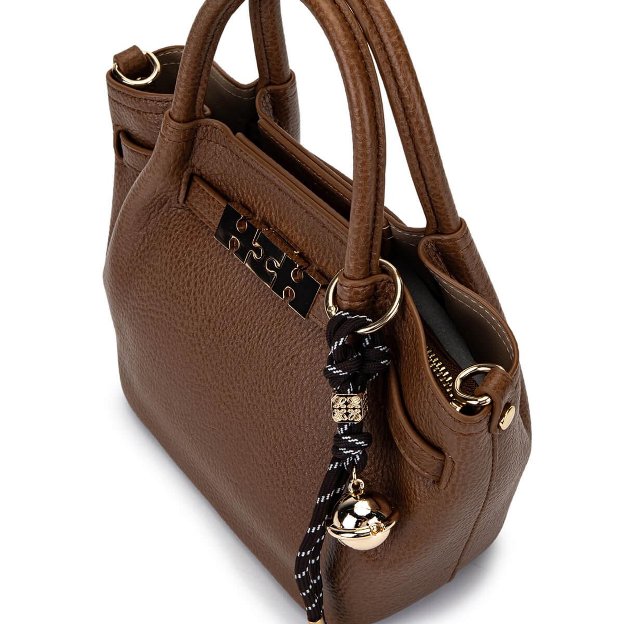 Tamer Tanca Kadın Suni Deri Camel Omuz Çanta