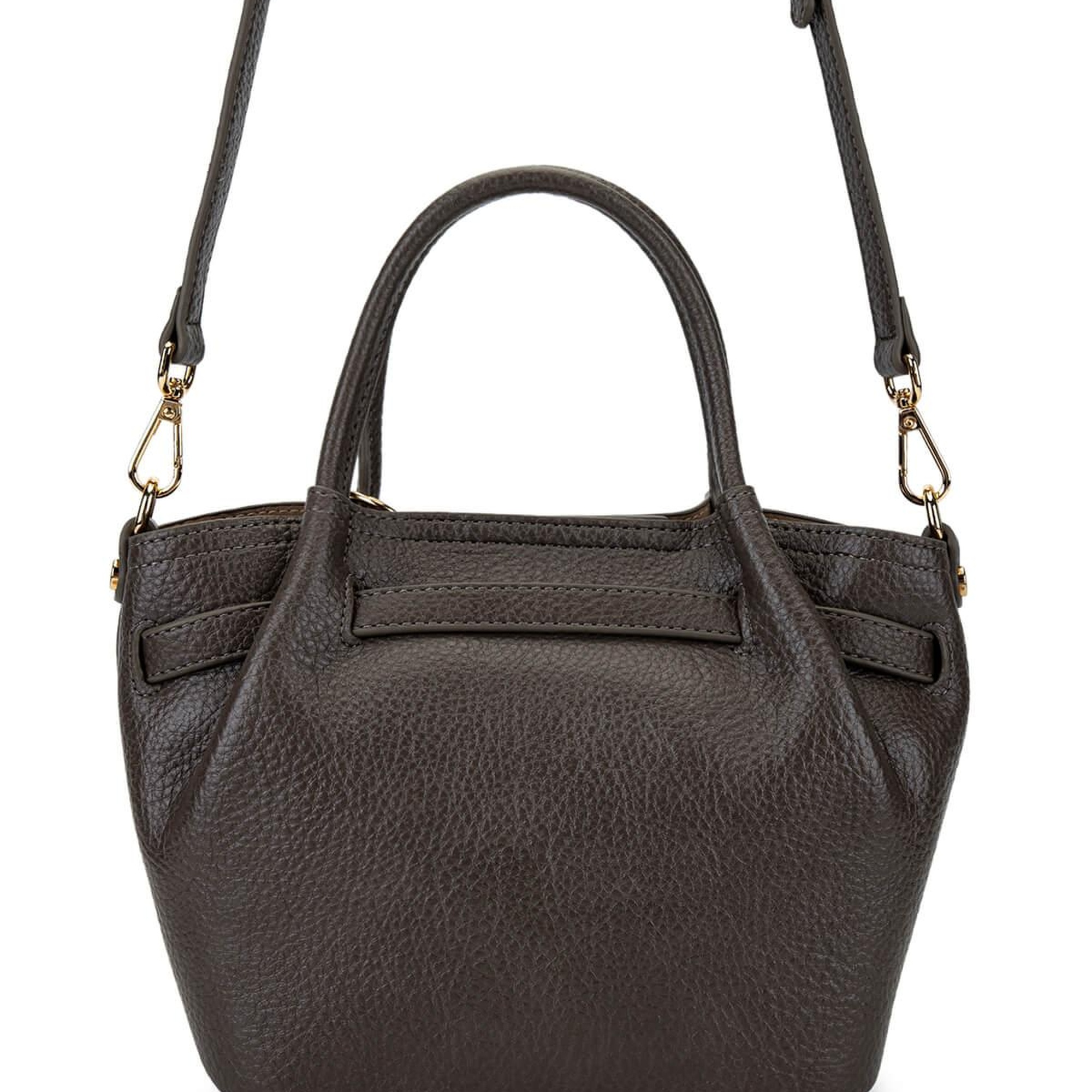 Tamer Tanca Kadın Suni Deri Gri Omuz Çanta