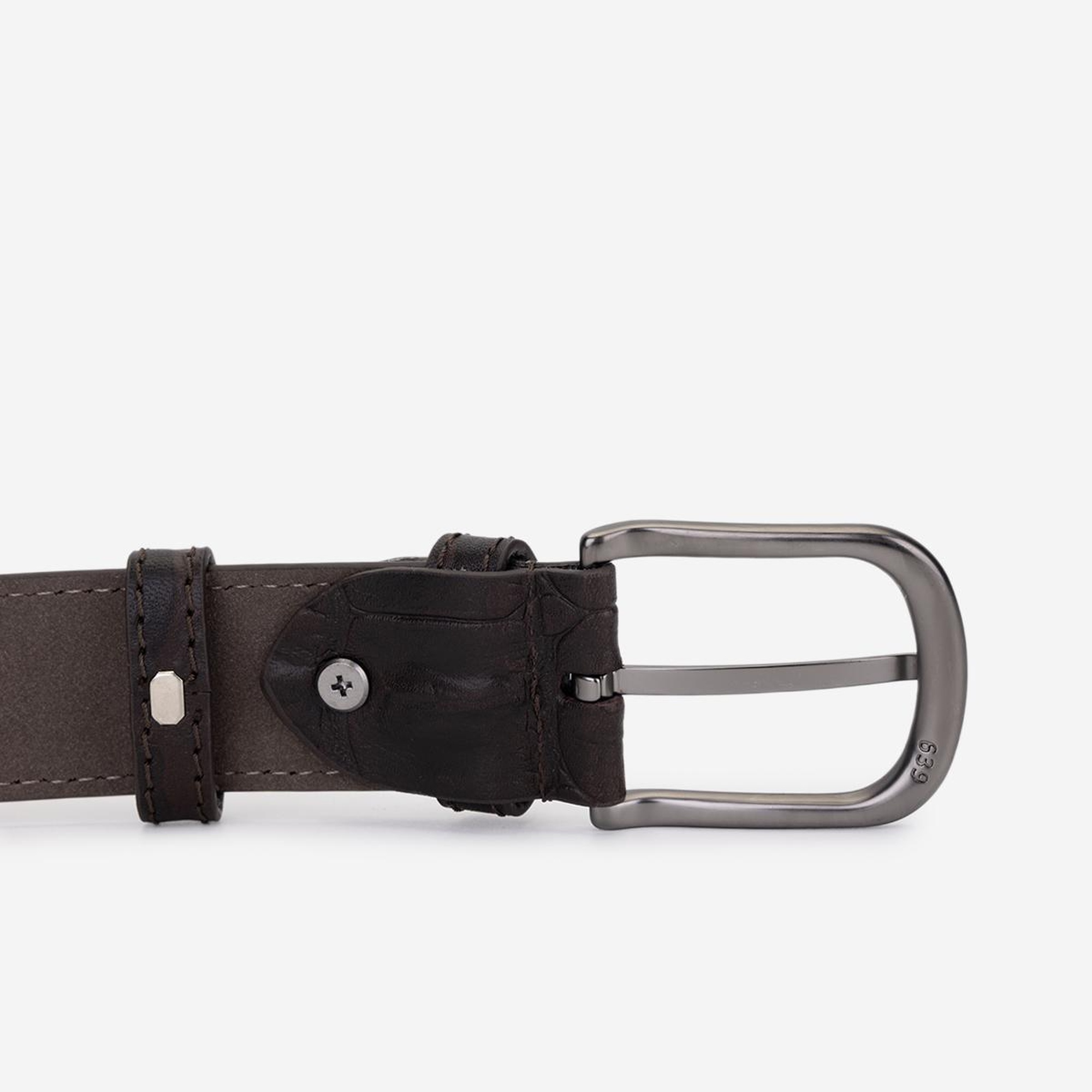 Valmenti Erkek Hakiki Deri KHV KROKO BSK Klasik Kemer