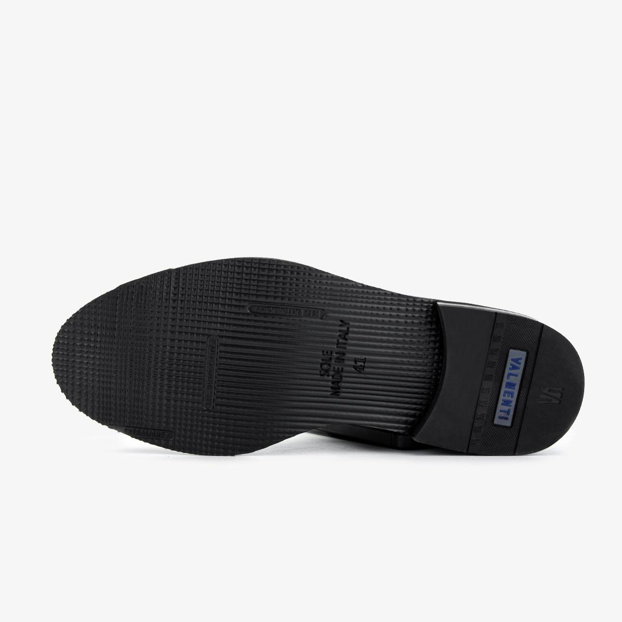 Valmenti Erkek Hakiki Deri Siyah Analin Klasik Ayakkabı