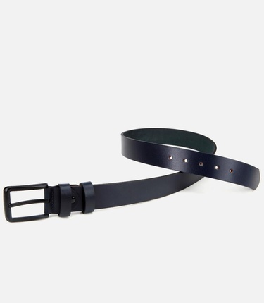  Erkek Deri Lacivert Kemer