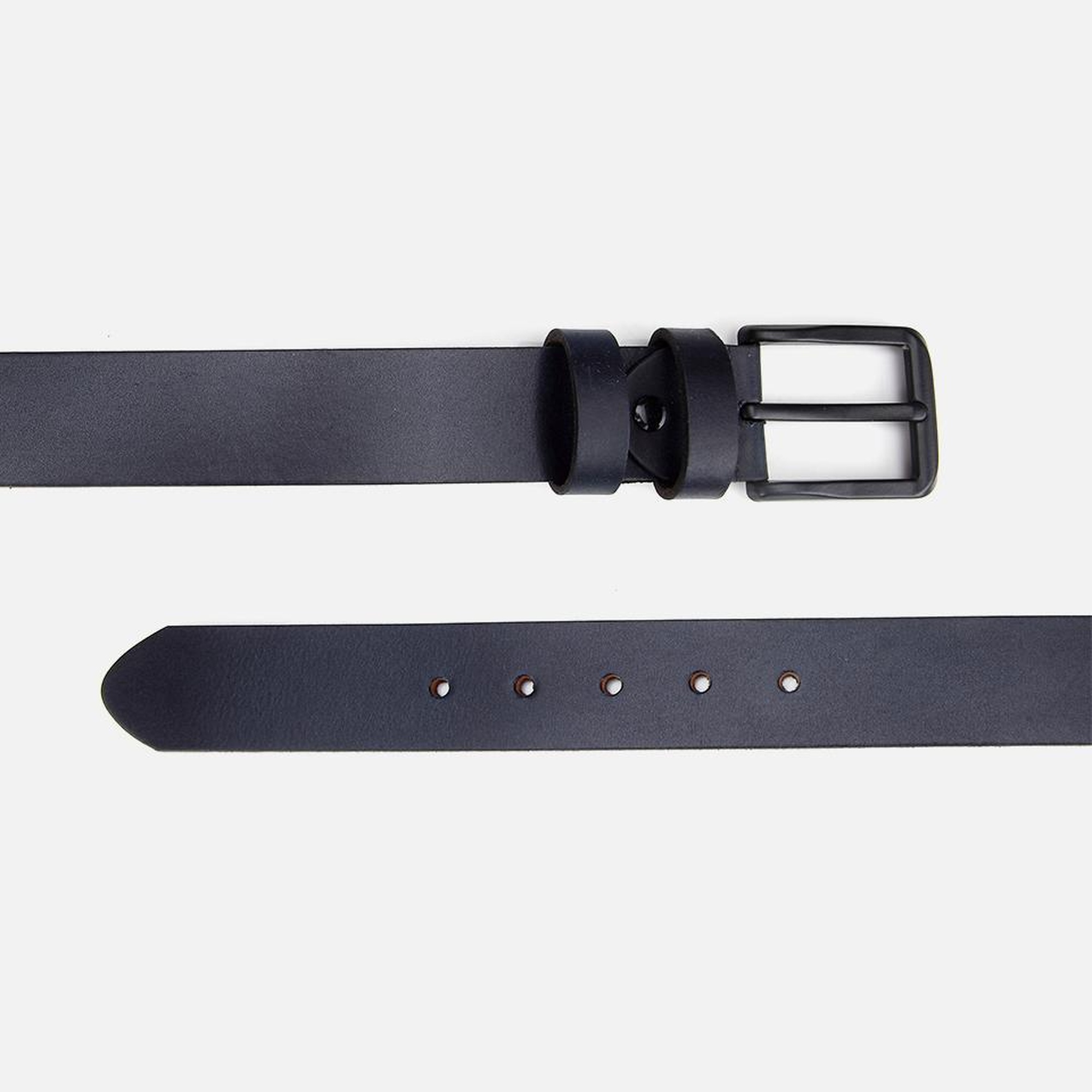 Erkek Deri Lacivert Kemer